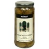 Krino's Green Olives Cracked, 16-Ounce Jars (Pack of 3)