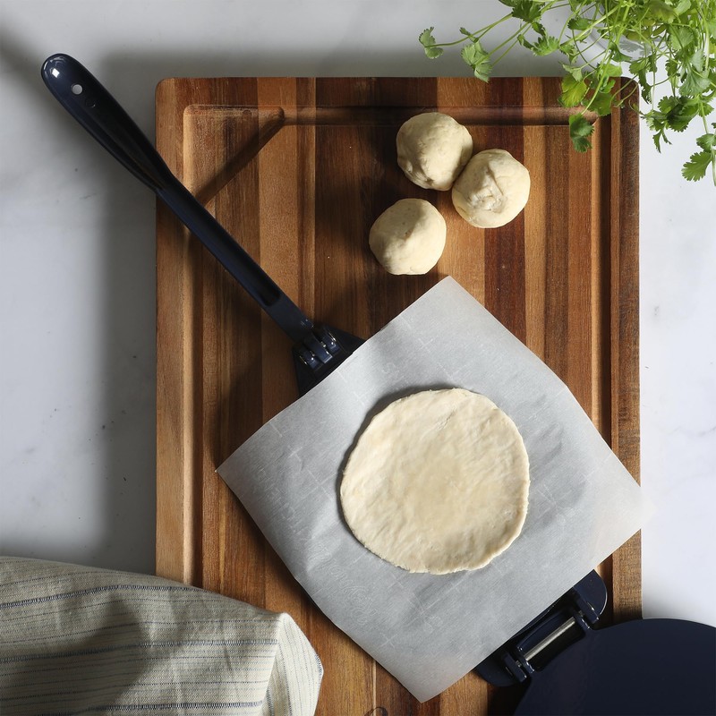 Oster Ravello 8 Inch Cast Aluminum Traditional Tortilla Press and