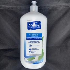 Suave Skin Solutions Renewing Lotion Collagen & Elastin Blend Rejuvenates