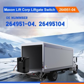 Switch Liftgate Waterproof and Rust-Proof Compatible with Maxon Lift Corp Liftgate Switch 264951-04, Replace OE Number: 264951-04, 26495104, 82601003