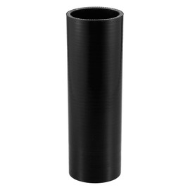 QUARKZMAN 1 Stück 54mm 2,13" ID 200mm 7,87" Länge 0 Grad Schwarzer Autosilikonschlauch Kühlmittelschlauch Universal