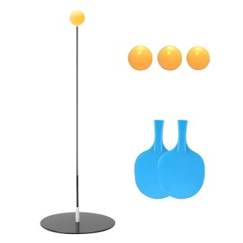 ENN LLC Adjustable Height Table Tennis Practice Set - No Table Tennis Table Required for Personal Practice