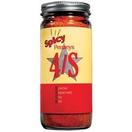 Spicy 4/S Special Seasoned Sea Salt By Penzeys Spices 8 oz 1 cup jar