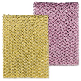 Olivia tree Rugged Glitter Dish Wash Net Heavy Duty, 2Pcs - Premium Non-Scratch Scouring Pads for Durable Cleaning - Glitter Kitchen Mesh Dish Cloth Set for Effective Dishwashing and Pan Scrubbing