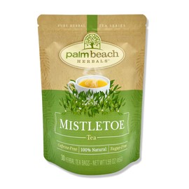 Palm Beach Medicinal Herbs - Mistletoe Tea - Pure Herbal Tea Series, 30ct