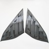 2X Sport Style Quarter Window Scoops Louvers for Honda Accord