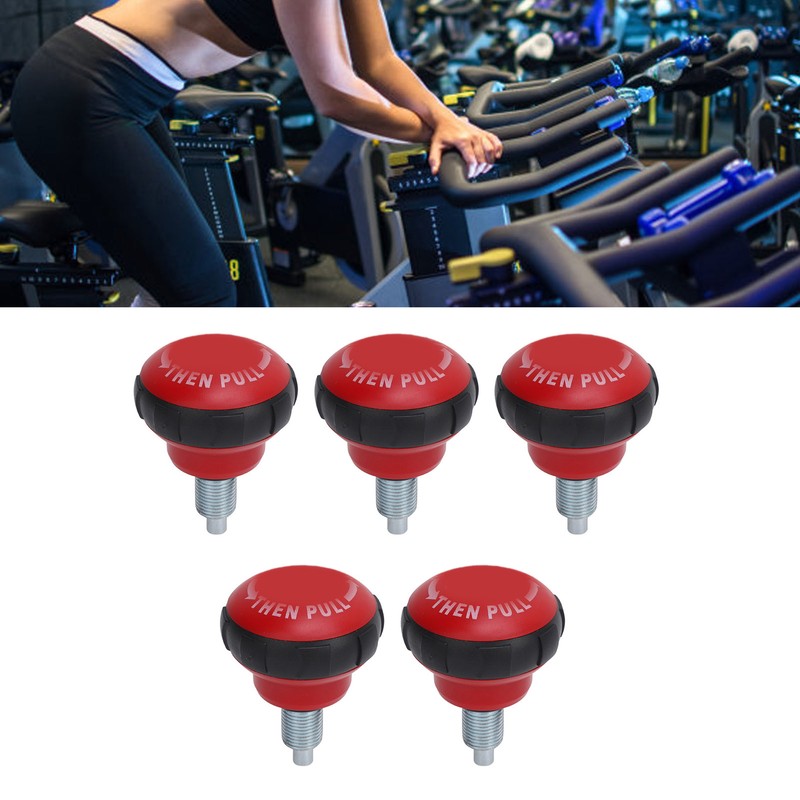 5Pcs Fitness Adjustment Knob Quick Release Spring Pull Pin Knob