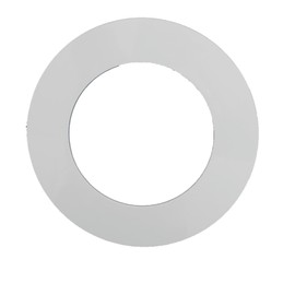 White Trim Rings Plastic Ring 8" Inch Recessed Light Ring for Can Lights Lightening Fixture (1 Trim Ring)