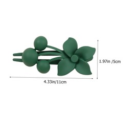 SAFIGLE 3pcs Flower Hair Clips for Women Hair Clamps with Strong Grip for Weddings Daily Outfits