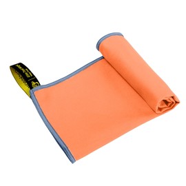 Elite Trail Magic Backpacking Ultralight Quick Dry Microfiber Soft Fast Drying Hand and Face Towel Wash Cloth Camping Yoga Hiking Active Lifestyle (Orange, Medium)