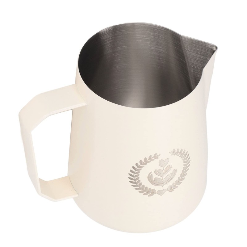 Stainless Steel Milk Frothing Pitcher Jug for Coffee 450ml (Matte