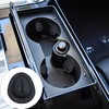 votuyet 6Pcs Black Silicone car Cup limiters Cup Holder Insert,car