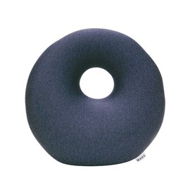 MOGU Bead Cushion, Navy, Premium Hole Cushion, Total Length Approx. 14.2 inches (36 cm)