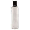 4 fl oz Clear Plastic Bottle with Dispenser Lid (24