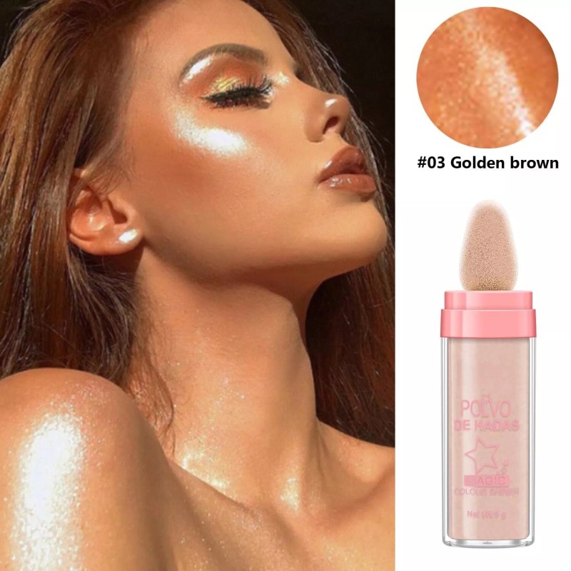 URQT 4 Color Polvo De Hadas Fairy Dust Highlight Patting