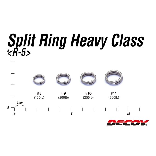 Katsuichi Decoy R-5 Split Ring Heavy Class #8