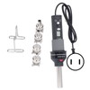 6Pcs Hot Air Gun LCD Digital Display Adjustable Portable Heating