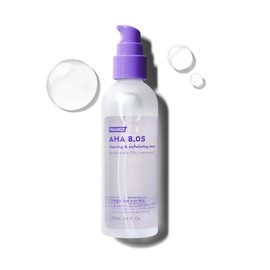 FRANKLY Tónico Aha 8.05% - Exfoliar, Renovar y Refinar | Ácido Glicólico y 17 Aminoácidos | Apunta La Descamación, Los Poros y La Sequedad | 3.38 Fl.O