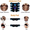 Unbranded Abdominal muscle stimulator fitness equipment for abdomen/arms