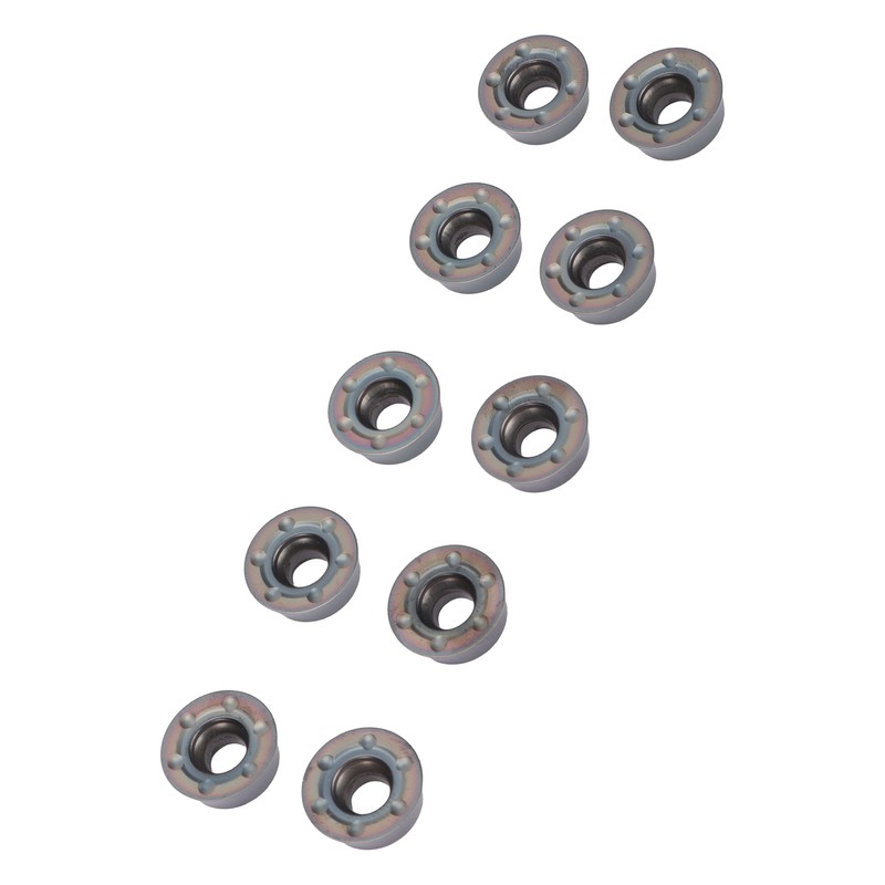 10Pcs Carbide Turning Inserts Coated Blade CNC Lathe Tool Holder