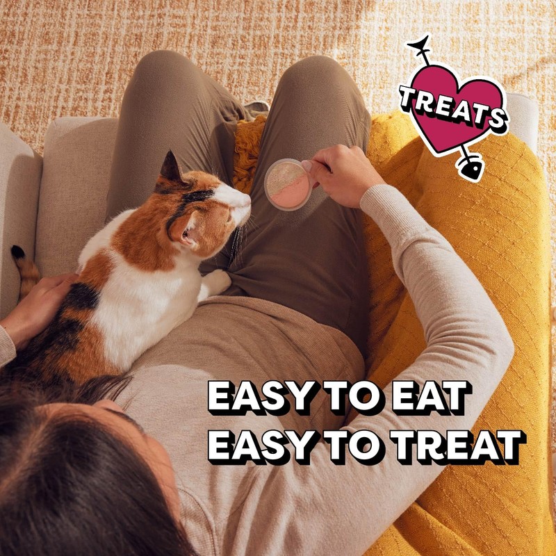Temptations Lickable Spoons Adult Wet Cat Treats, 48 Spoons, Variety