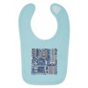 GRAPHICS & MORE Blue Computer Motherboard Processor CPU Baby Bib