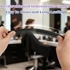 Professional Black Carbon Fiber Hair Cutting Comb，Fine Tooth Hair Barber