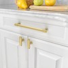 Asidrama 10 Pack 7 Inch(177mm) Brushed Gold Cabinet Pulls Knurled