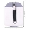 Pizza Paddle Stainless Steel AntiSlip Folding Handle Pizza Shovel Suitable