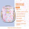 Lilly Pulitzer Insulated Soft Cylinder Beach Cooler with Adjustable/Removable Strap