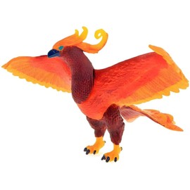 Phoenix Figure Realistic Plastic Fire Bird Mythical Creatures Model Decoration Toy Collector Figurine