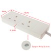 kenable 2 Gang Way UK 13A Trailing Socket Mains Power