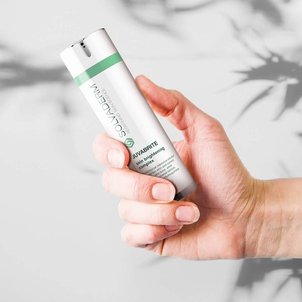 Solvaderm Juvabrite Age Spot and Pigment Brightening Cream Reduces Multiple Types of Discoloration, Creating a Clear, Bright, Even-Toned Complexion