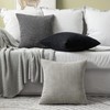 Miulee Set of 2 Corduroy Velvet Soft Cushion Covers -