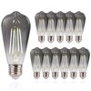 FLSNT LED Edison Bulbs, 5000K White Light Dimmable ST19 LED