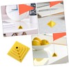 Outanaya 10pcs Flag Holders for Decoration Durable Small Desk Flag
