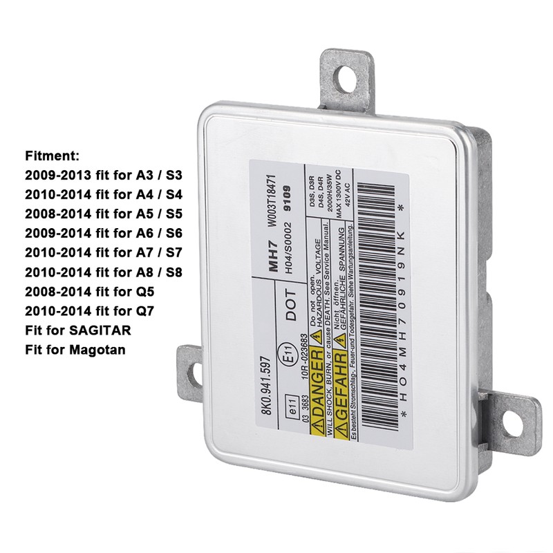 D1S D3S Xenon Ballast Controller M1-W003T18471 Fit for A3 A4