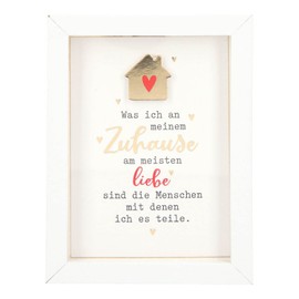 Depesche 11626-003 Photo Frame with Compliment, Small Decorative Frame with Pretty Saying, Approx. 12 x 9 x 1.9 cm, Ideal as a Gift or a Little Present