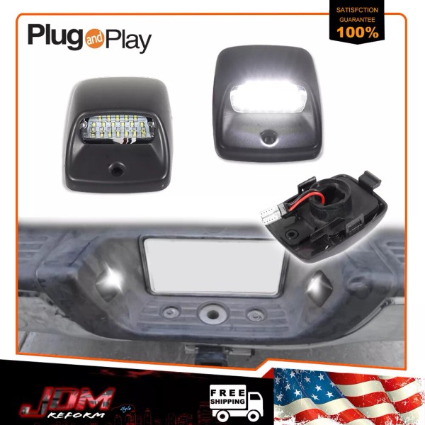 JDMTECH For Toyota Tacoma Tundra 2005-2015 LED License Plate Light
