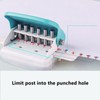 Mini Manual Binding Machines, 6 Holes Cinch Book Binding Machine,