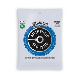 Martin 80/20 12 Acoustic Guitar Strings(12 String) - Bronze (Extra Light, .010 - .047)