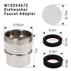 W10254672 Dishwasher Faucet Adapter Compatible With Whirlpool Kenmore W10254672 replacement