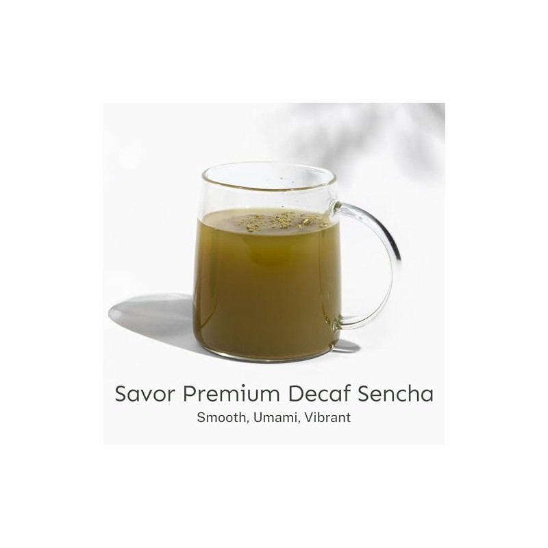 Organic Decaf Japanese Sencha Green Tea Powder - 100 Servings