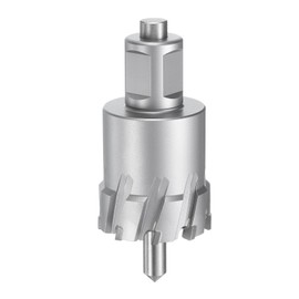 HARFINGTON Annular Cutter 1-1/2" Dia 1" Depth 3/4" Shank TCT Cutting Drill Bits with Pin for Magnetic Drill Press