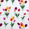 Boundary Spring Tulip Napkins 20" Boundary Set 6 Cotton Colorful