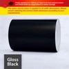 GLOSS BLACK, 2.0" | 50mm, Self-Adhesive Vinyl Pin Stripe Line