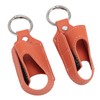 2pcs Inhaler Carrying Holder Clasp Closure Safety Carabiner Clip Portable