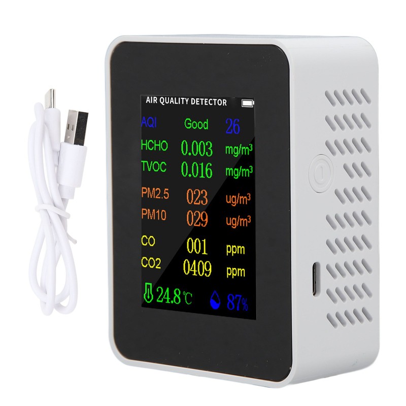 Air Quality Monitor Carbon Dioxide Detector Accurate Tester for CO