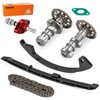 Intake & Exhaust Camshaft w/Cam Timing Chain Guides Tensioner for