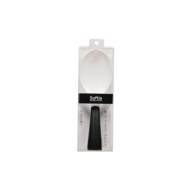 Pearl Metal Softia C-3689 Standing and Grip Soft Rice Spoon,